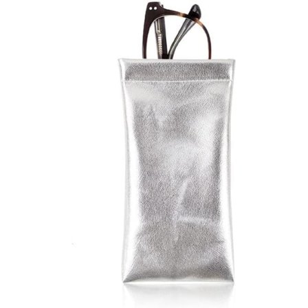 1-delt Snap-on bærbart etui, brilleskål, blød gl.