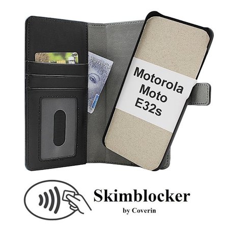 Skimblocker Magnet Fodral Motorola Moto E32s