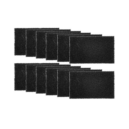12-pack soptunna absorberande filter, aktivt kol renande deodoriseringsmedel för soptunnor, kompost Db