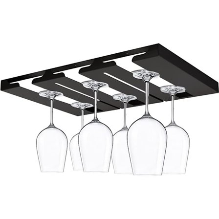 Viinilasiteline - kaapin alle, lasiteline valmistettu