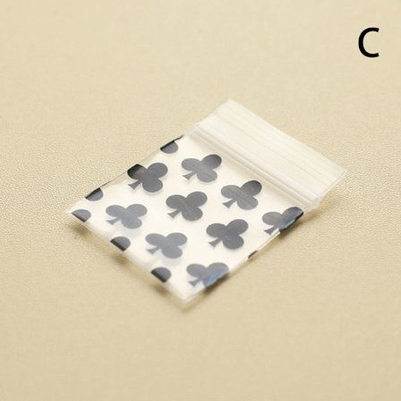 100:a Mini Ziplock Väskor Små förpackningspåsar Ziplock Pill Pack A