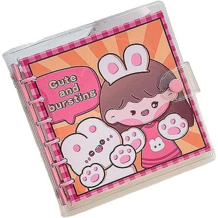 Notebook Cute Coil Book MOMO Sauce Live Page Handbook Girl Heart Circuit Benji INS Studentialable Notebook A6 Notepad