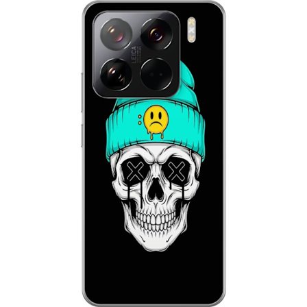 Kompatibelt Mobilskal till Xiaomi Xiaomi 15 Pro dödskalle med mössa