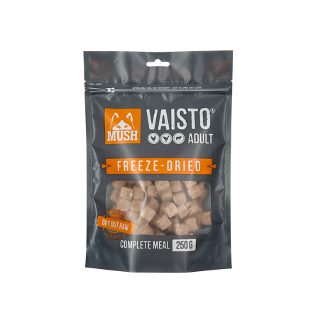 Mush - Vaisto Grey Frysetørket 250 g - Hund - Hundefôr & hundemat - ZOO.no