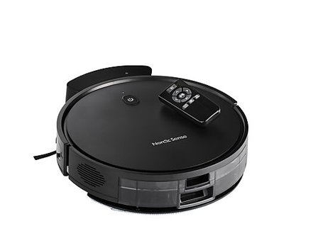 NORDIC SENSE Robotstøvsuger sort