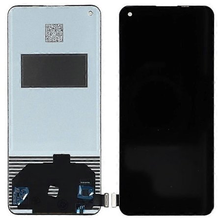 Yhteensopiva OnePlus Nord 2 5G / 2T 5G / Nord CE 5G:lle Luokka C LCD-näyttö ja kosketuspaneeli (TFT-tekniikka) (Ilman logoa)