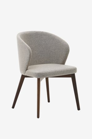 Kave Home - Ruokailutuoli - darice 2-pack - Ruskea - Tuolit - - Homeroom