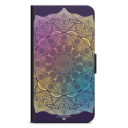 Bjornberry Plånboksfodral iPhone 12 Pro - Färg Mandala