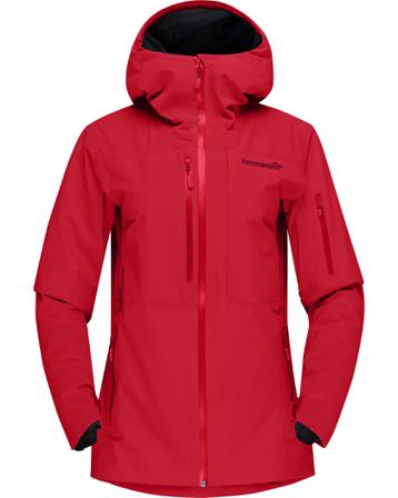 Norrøna Lofoten Gore-Tex Insulated Jacket Dame True Red (Small)