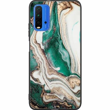 Xiaomi Redmi 9t Svart Skal Grön