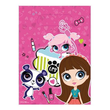 Littlest Pet Shop Partyväskor (6-pack) One Size Flerfärgad