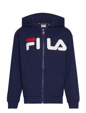 Balge Classic Logo Zip Hoody Sport Sweat-shirts & Hoodies Hoodies Navy FILA