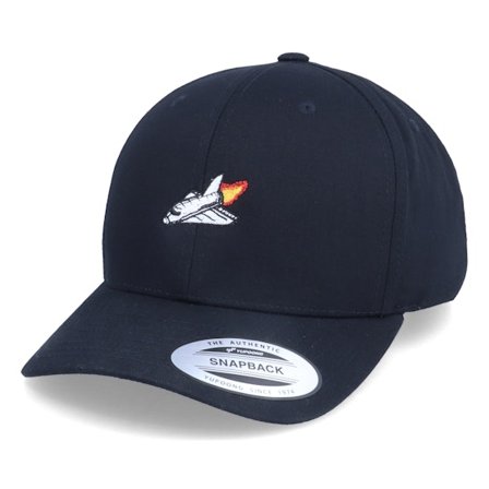 Kinder Abducted - Schwarz adjustable Cap - Kinder Spacecraft Black Adjustable @ Hatstore
