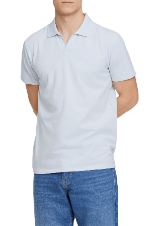 Lindbergh Stretch polo shirt S/S Överdelar Herr Blå S
