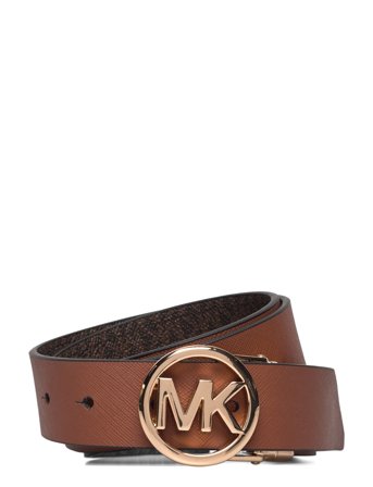 Michael Kors Accessories 32Mm Reversible Saffiano Belt - Brown - M