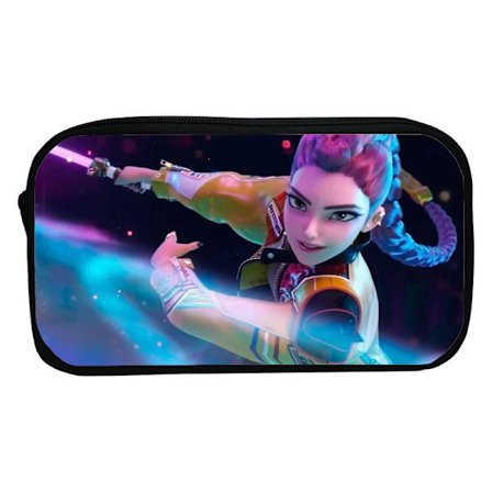 Painettu Demon Hunter Girl Group K-POP Kynäpussi, Opiskelijan Järjestäjä-13