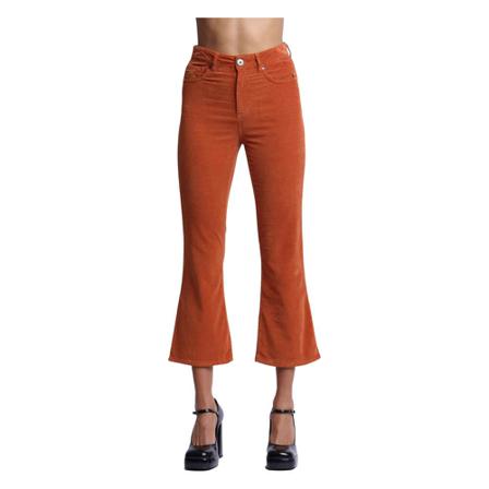 Maliparmi Cropped Broek , Oranje , Dames , Maat: W30
