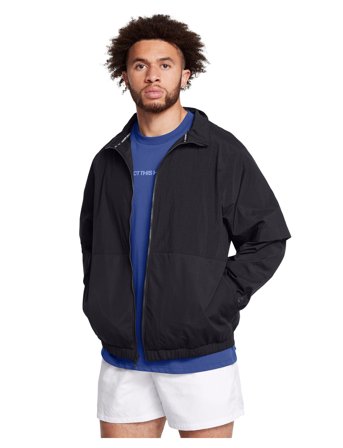 Under Armour Ua Crinkle Woven Jacket - Black - M