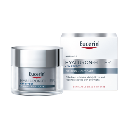 Eucerin Hyaluron-Filler + 3x Effect Firming Night Care, 50 ml