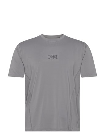 7 DAYS Active T-Shirt S/S - Grey - XXL