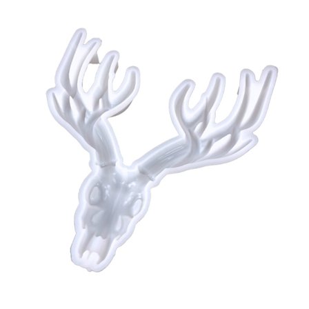 Christmas Antler Form 3D Stor form för väggdekoration Betong Mould Vardagsrum