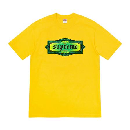 Supreme T-Shirts Gul, Herre