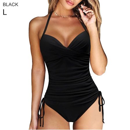 Badedrakt Todelt badedrakt SVART L