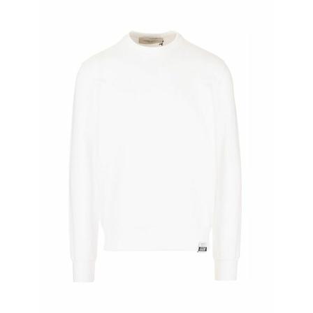 Golden Goose, Gmp 00792P00044610552 Sweatshirt Biały, Mężczyzna, Rozmiar: S