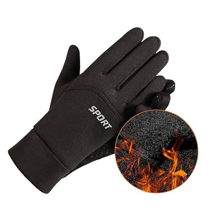 Skidhandskar Termiska Vinter Snö Vattentäta Pekskärm Skidåkning Fleece Vantar