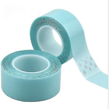 Hårtilläggstape, 3m x 2cm, Stark Adhesion, Vattentät Dubbelsidig Tejp för Hårtillägg