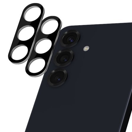 2-Pack Samsung S25 Kameralinsskydd - Härdat Glas 9H - Super kvalitet 3D