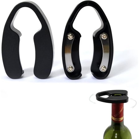 Pieces Vinfolie Skærer, Åbn Aluminiumfolie Vinflasker, Vinflaske Folieskærer, Vinflaske Folieskærer, til Fjernelse af Aluminiumfolie på Vin