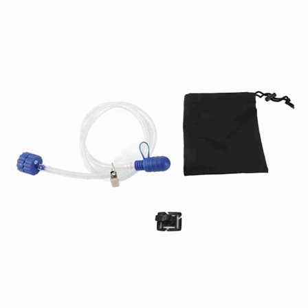 Juomapullon letku ulkoilureppuun, juomapullon korvaava juomaletku kalastukseen, kiipeilyyn ja pyöräilyyn