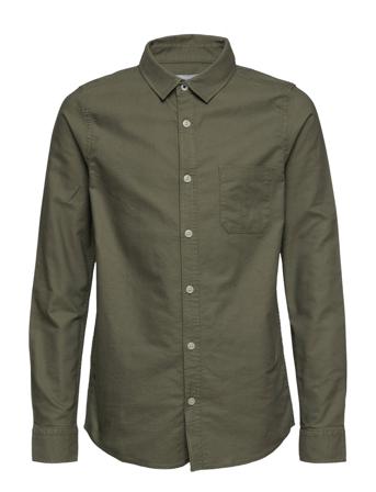 Paolo Skjorte Khaki Green Mango