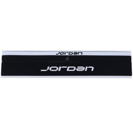 Jordan - Svart headband Beanie - 3-pack Jordan Elastic Sport Mixed Width Black/White Headbands @ Hatstore