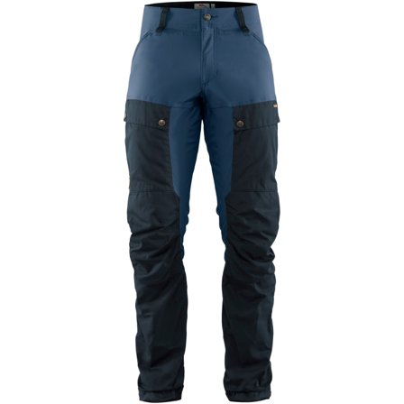 Fjällräven Men's Keb Trousers Men hiking trousers Blue 52 Long