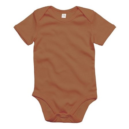 Babybugz Baby Unisex Bomull Body 3/6 Månader Karamell Toffee