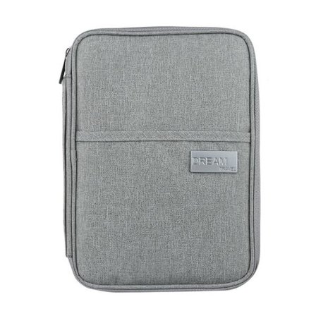 Passdokumentholder Billetter Lommebok GRÅ L