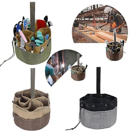 Opbevaringspose til haveværktøj Parachute Små Dele Canvas