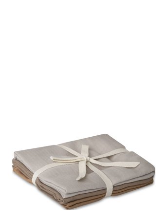 That's Mine | Muslin Pack Of 3 Feather Grey/Brown/Golden Mist | ONE SIZE