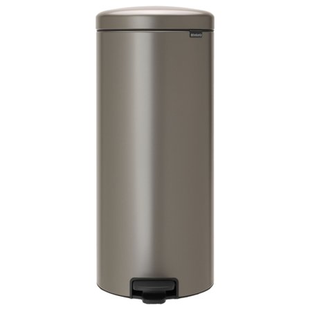 Brabantia NewIcon pedalspand 30 liter, platinum | KitchenOne