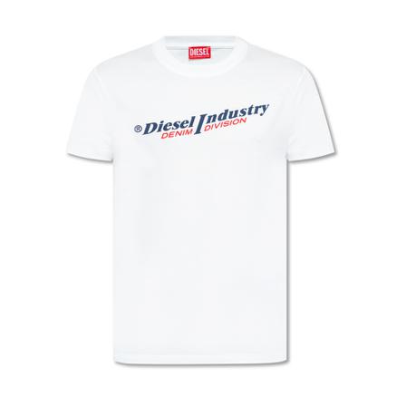 Diesel, T-Diegor T-shirt Biały, Mężczyzna, Rozmiar: L