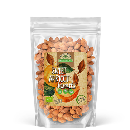 Rawfoodshop Aprikoskärnor Söta Ekologiska 500 g