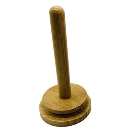 Trægarnholder til vævsstativ, roterende garnopbevaring til