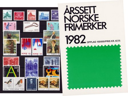 Norge - Årsmappe 1982