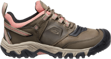 Keen Women's Ridge Flex Waterproof Women hiking boots Brown 36
