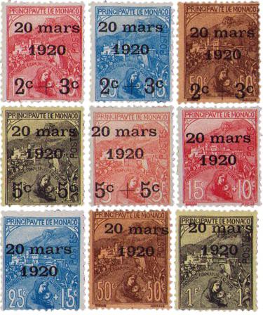 Monaco - YT 34/42 - Ubrugt