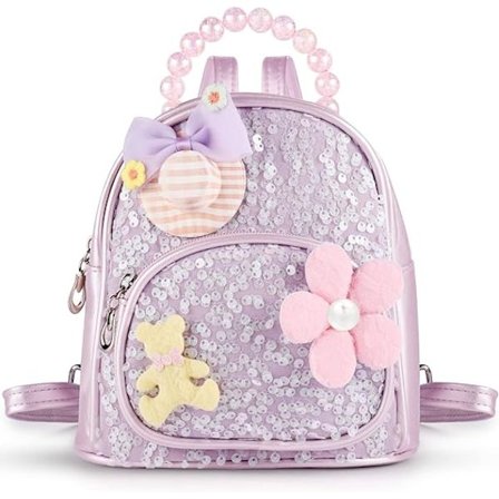 Børnehave Rygsæk til Piger - Lilla, Børnerygsæk, Sød Børnerygsæk, Børnehave Baby Skole Taske
