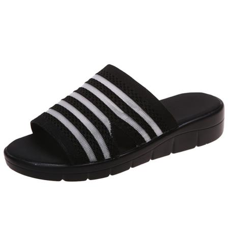 Kvinnors Slip On Slides Tofflor Med Öppen Tå