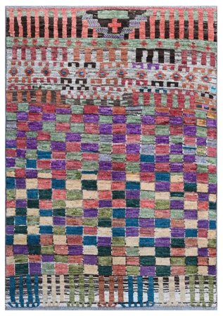 Small Moroccan Berber - Afghanistan 121X177 Wool, Rug